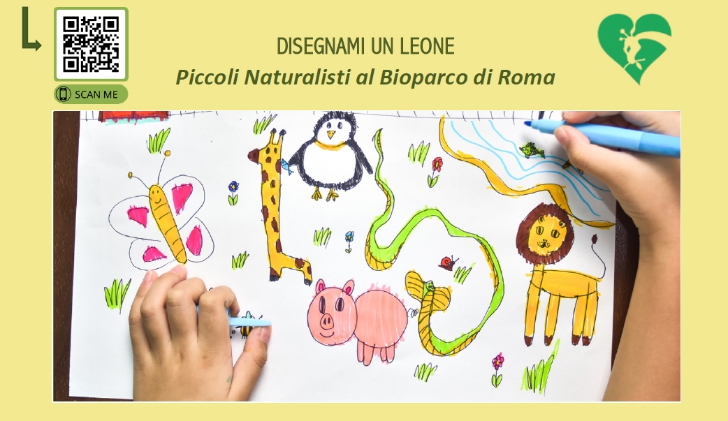 Sabato 21 maggio, OBIETTIVO MEDITERRANEO IN COLLABORAZIONE CON ARS ET NATURA E L’ASSOCIAZIONE KIM PROPONGONO: DISEGNAMI UN LEONE - Piccoli Naturalisti al Bioparco di Roma. Una giornata dedicata ai bambini che, in compagnia di fantastici naturalisti e disegnatori, potranno mettere alla prova il proprio talento di piccoli e grandi artisti, imparando anche a conoscere gli animali. Dalle 09:00 alle 14:00, al Bioparco di Roma, in Viale del Giardino Zoologico 20 (00197 Roma).